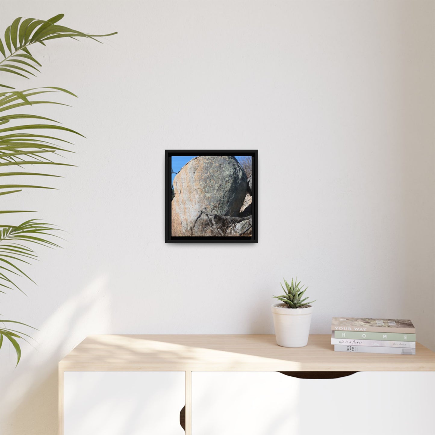 Stony Sentinel - Unique Stretched Canvas Wall Art - Art By Earth