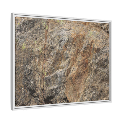 Weathered Rock Formation - Unique Stretched Canvas Wall Art