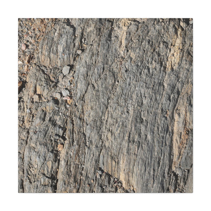 Bark Echoes - Unique Frameless Canvas Wall Art