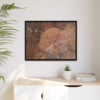 Concentric Memories - Unique Stretched Canvas Wall Art