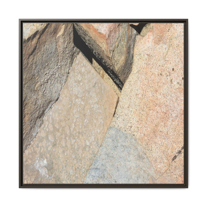 Rock Fragment - Unique Stretched Canvas Wall Art