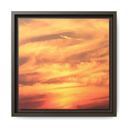 Burning Skies - Unique Stretched Canvas Wall Art