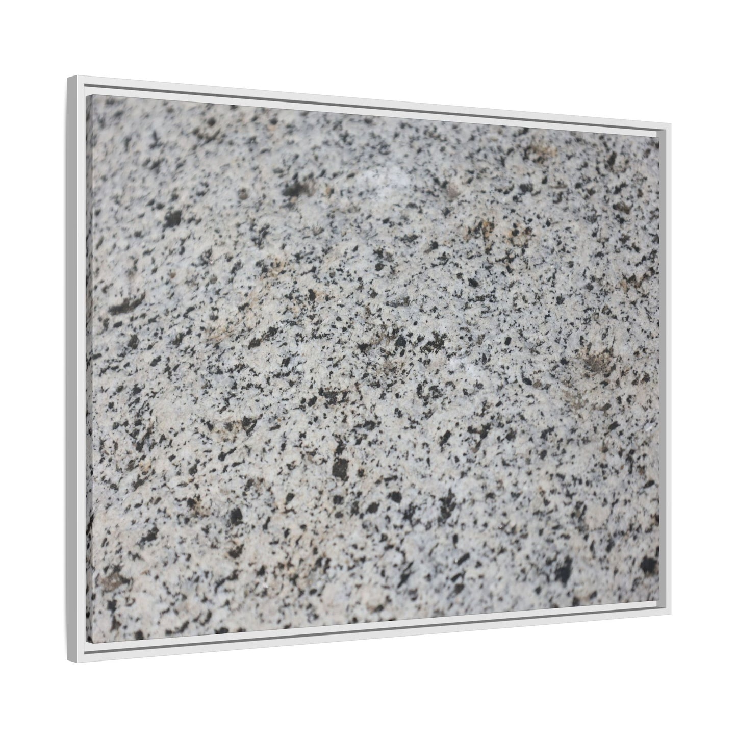 Monochrome Mosaic - Unique Stretched Canvas Wall Art