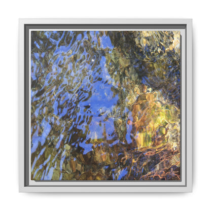 Watery Kaleidoscope - Unique Stretched Canvas Wall Art