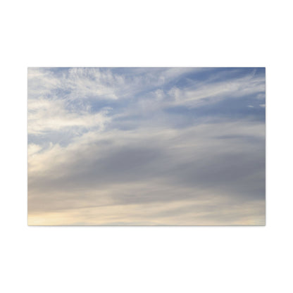 Luminous Horizon - Unique Frameless Canvas Wall Art