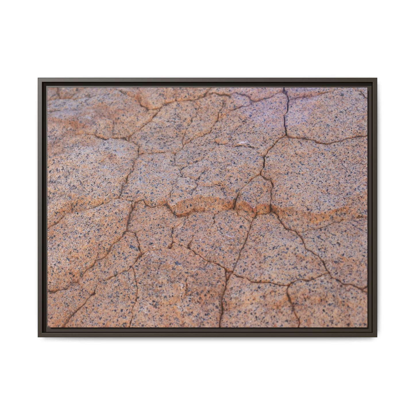 Fragmented Earth - Unique Stretched Canvas Wall Art