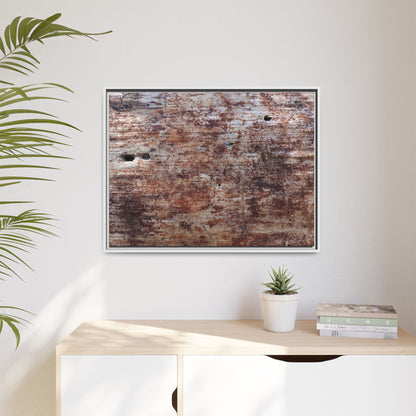 Rustic Textures - Unique Stretched Canvas Wall Art