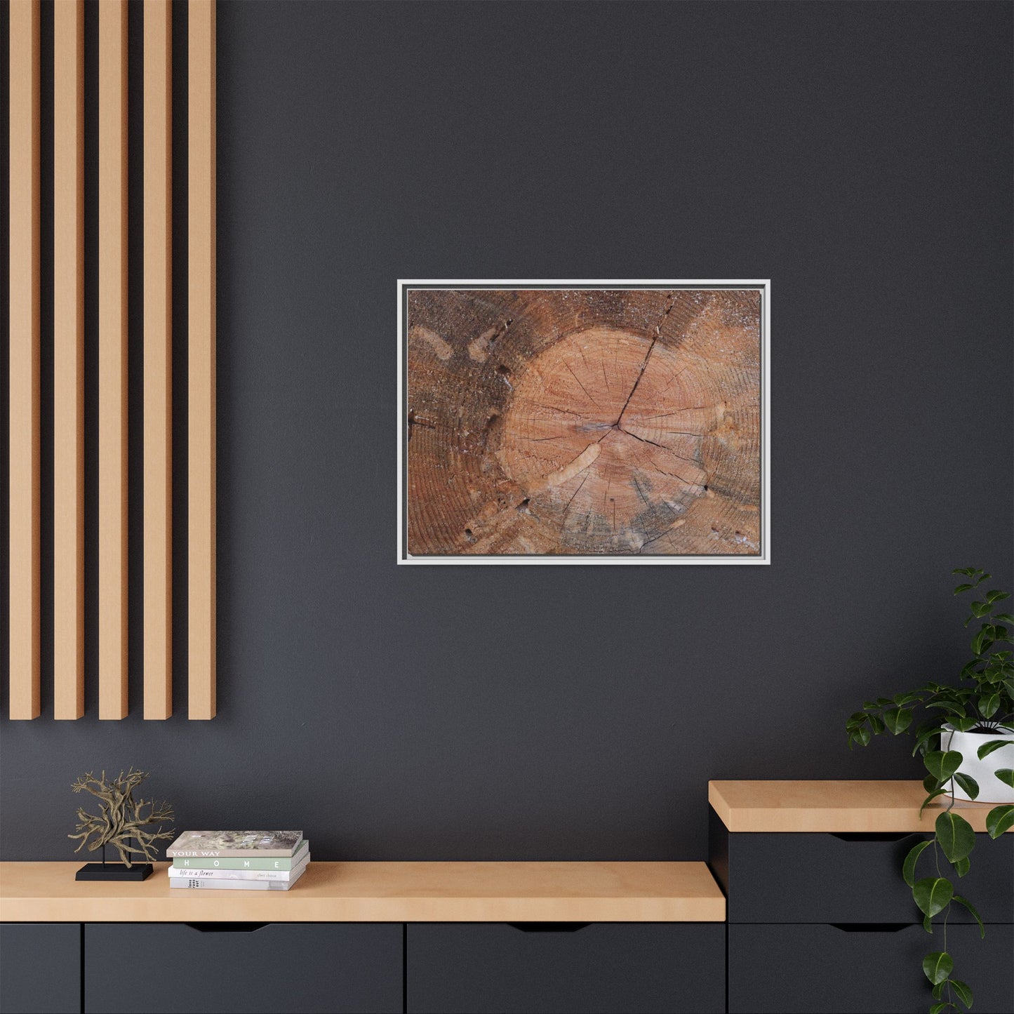 Concentric Memories - Unique Stretched Canvas Wall Art