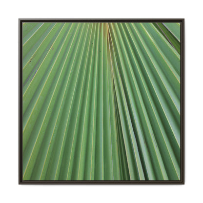 Verdant Veins - Unique Stretched Canvas Wall Art