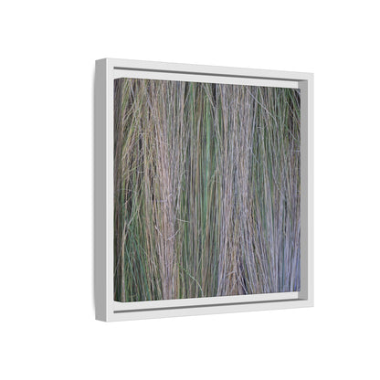 Whispers of Silver Grass - Unique Stretched Canvas Wall Art