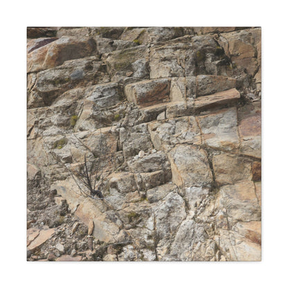 Broken Rock Canvas - Unique Frameless Canvas Wall Art