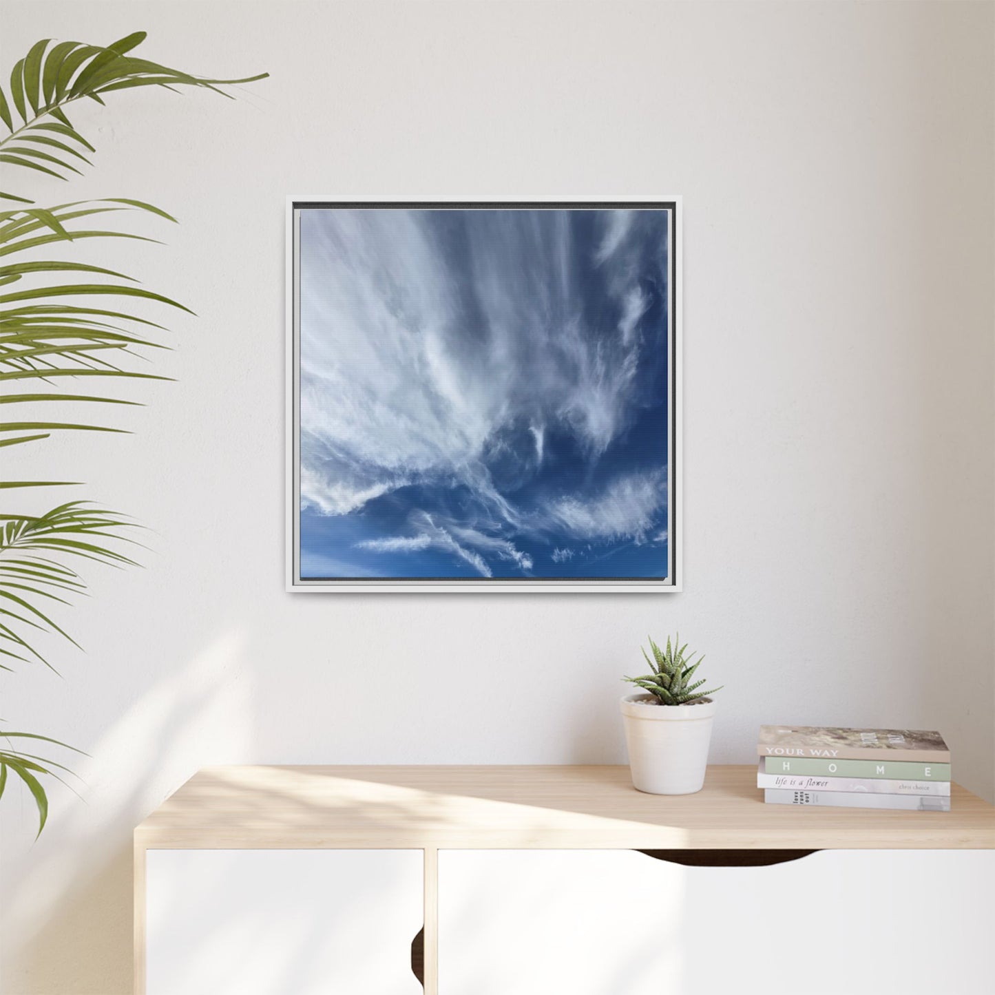 Ethereal Skies - Unique Stretched Canvas Wall Art