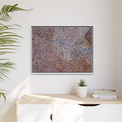 Earthen Mosaic - Unique Stretched Canvas Wall Art