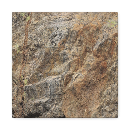 Erosion's Palette - Unique Frameless Canvas Wall Art