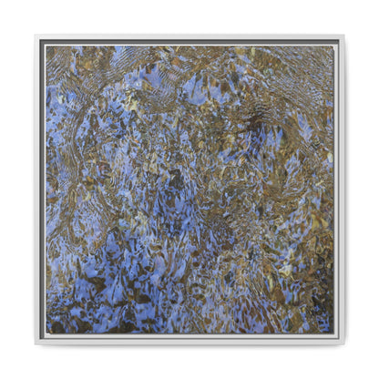 Aquatic Reflections - Unique Stretched Canvas Wall Art