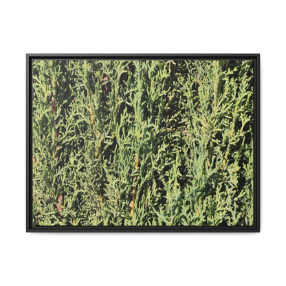 Emerald Labyrinth - Unique Stretched Canvas Wall Art - Art By Earth