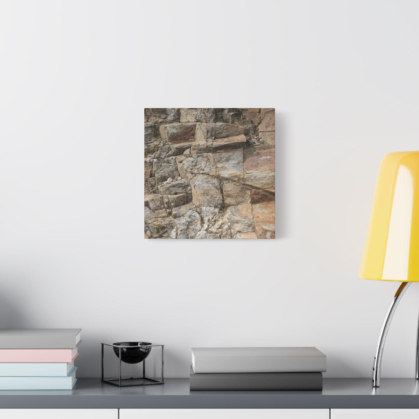 Stone Memories - Unique Frameless Canvas Wall Art