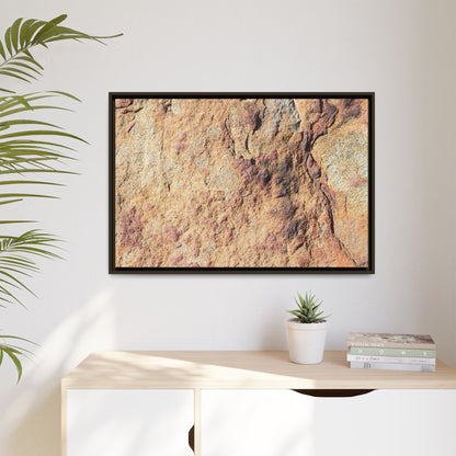 Fractal Stone - Unique Stretched Canvas Wall Art