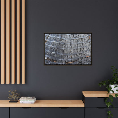 Charred Memories - Unique Stretched Canvas Wall Art
