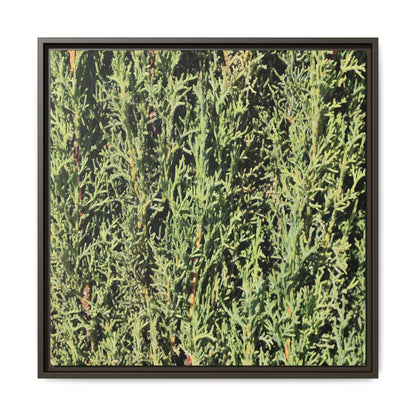 Emerald Labyrinth - Unique Stretched Canvas Wall Art - Art By Earth