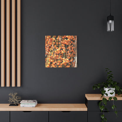 Orange Harvest - Unique Frameless Canvas Wall Art