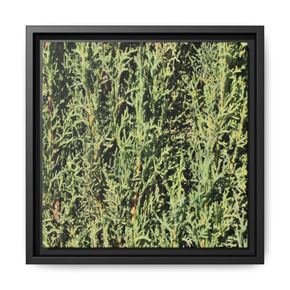 Emerald Labyrinth - Unique Stretched Canvas Wall Art - Art By Earth