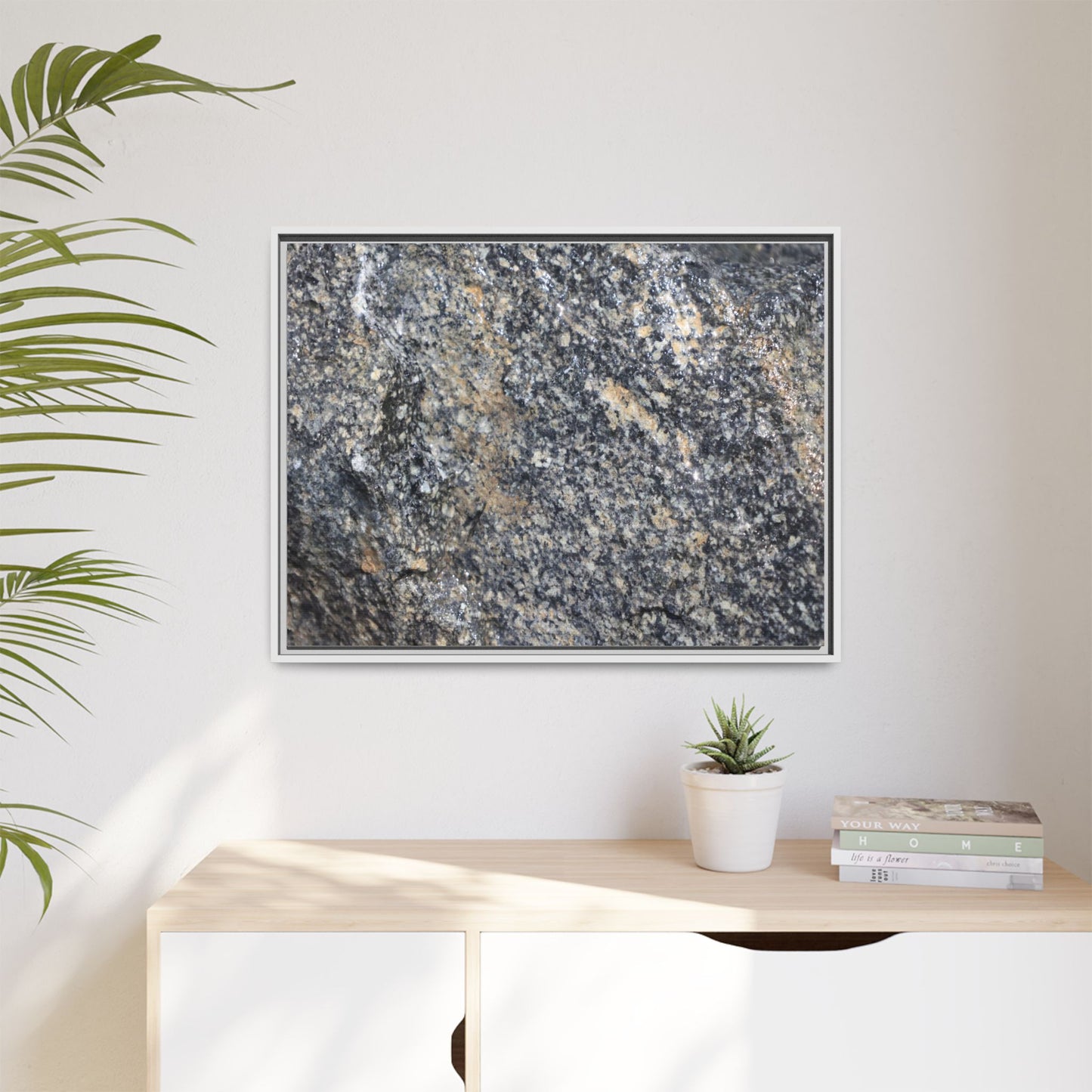 Crystalline Echoes - Unique Poster Wall Art