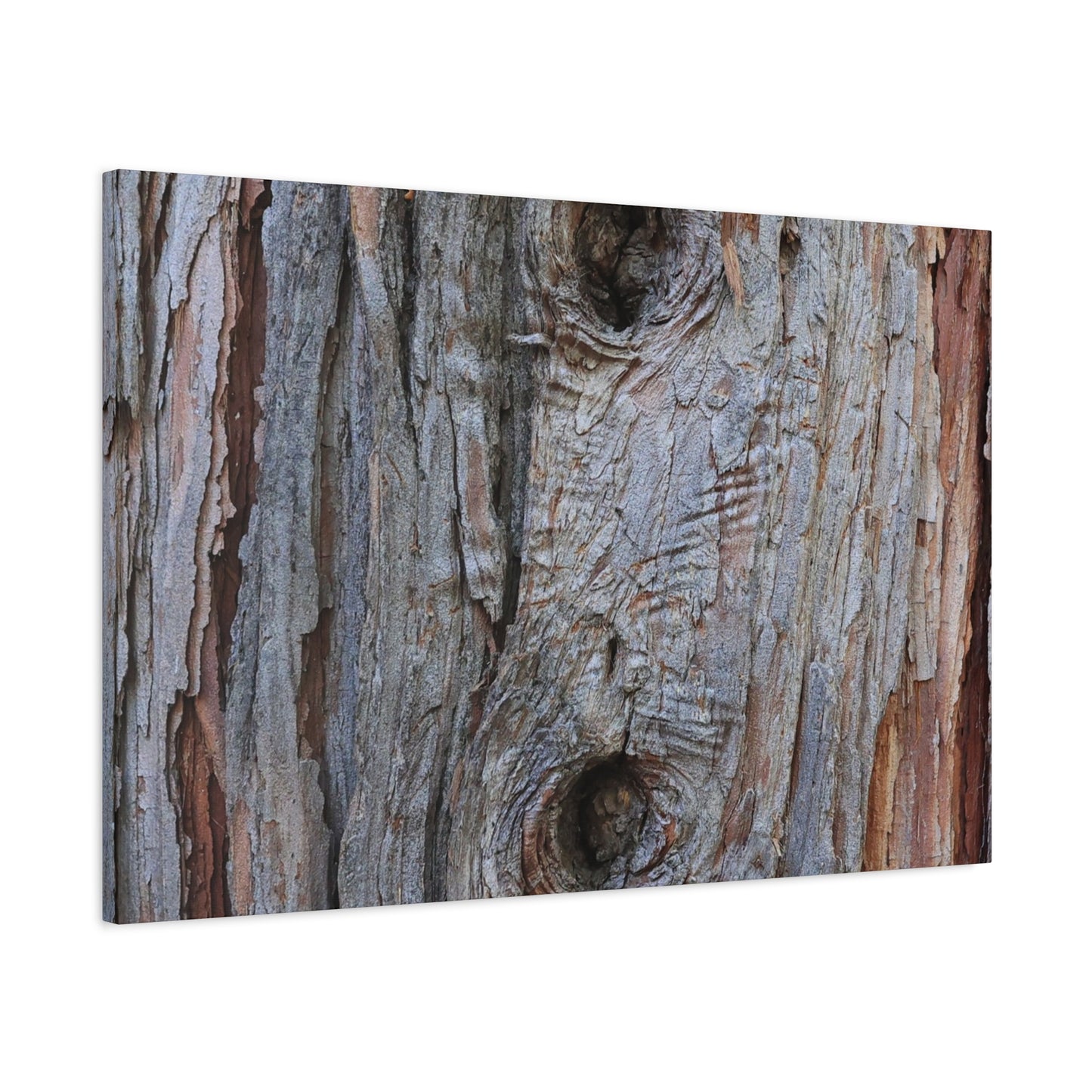 Wooden Memoir - Unique Frameless Canvas Wall Art