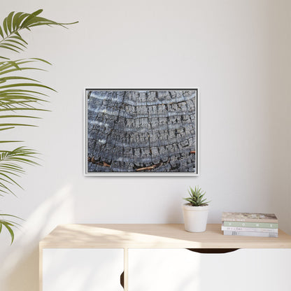 Charred Memories - Unique Stretched Canvas Wall Art