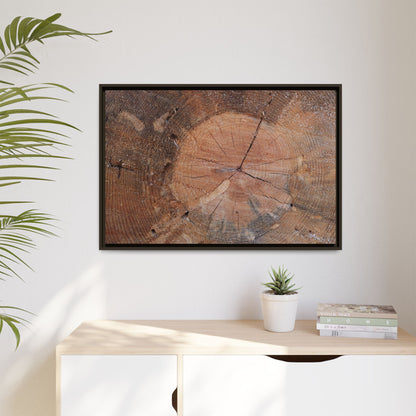 Concentric Memories - Unique Stretched Canvas Wall Art