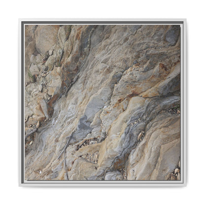 Layers of Earth's History - Unique Stretched Canvas Wall Art