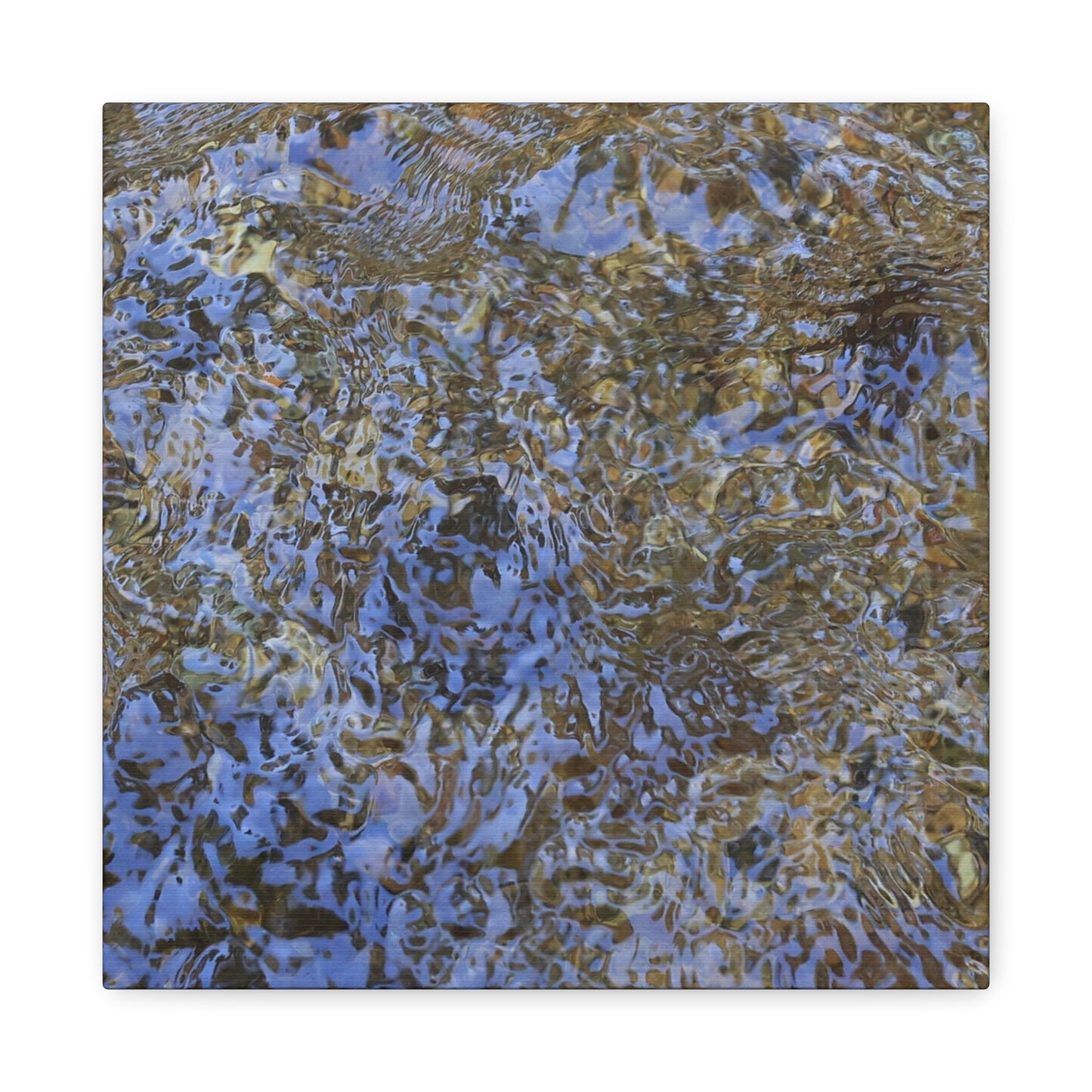 Ripples of Memory - Unique Frameless Canvas Wall Art