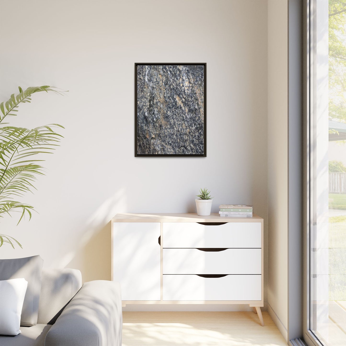 Crystalline Echoes - Unique Poster Wall Art