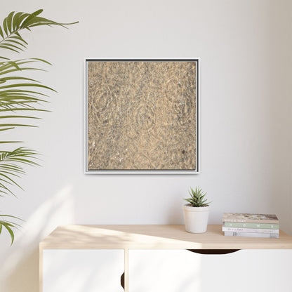 Whispers of Sand - Unique Stretched Canvas Wall Art