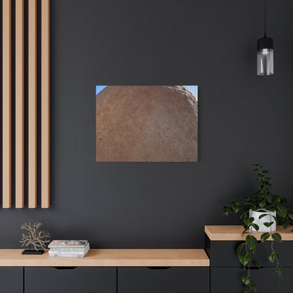 Stone Sphere of Silence - Unique Frameless Canvas Wall Art