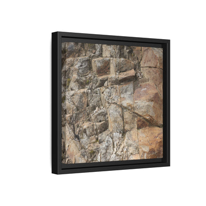 Sandstone Symphony - Unique Stretched Canvas Wall Art