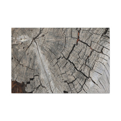 Cracked Memories - Unique Frameless Canvas Wall Art