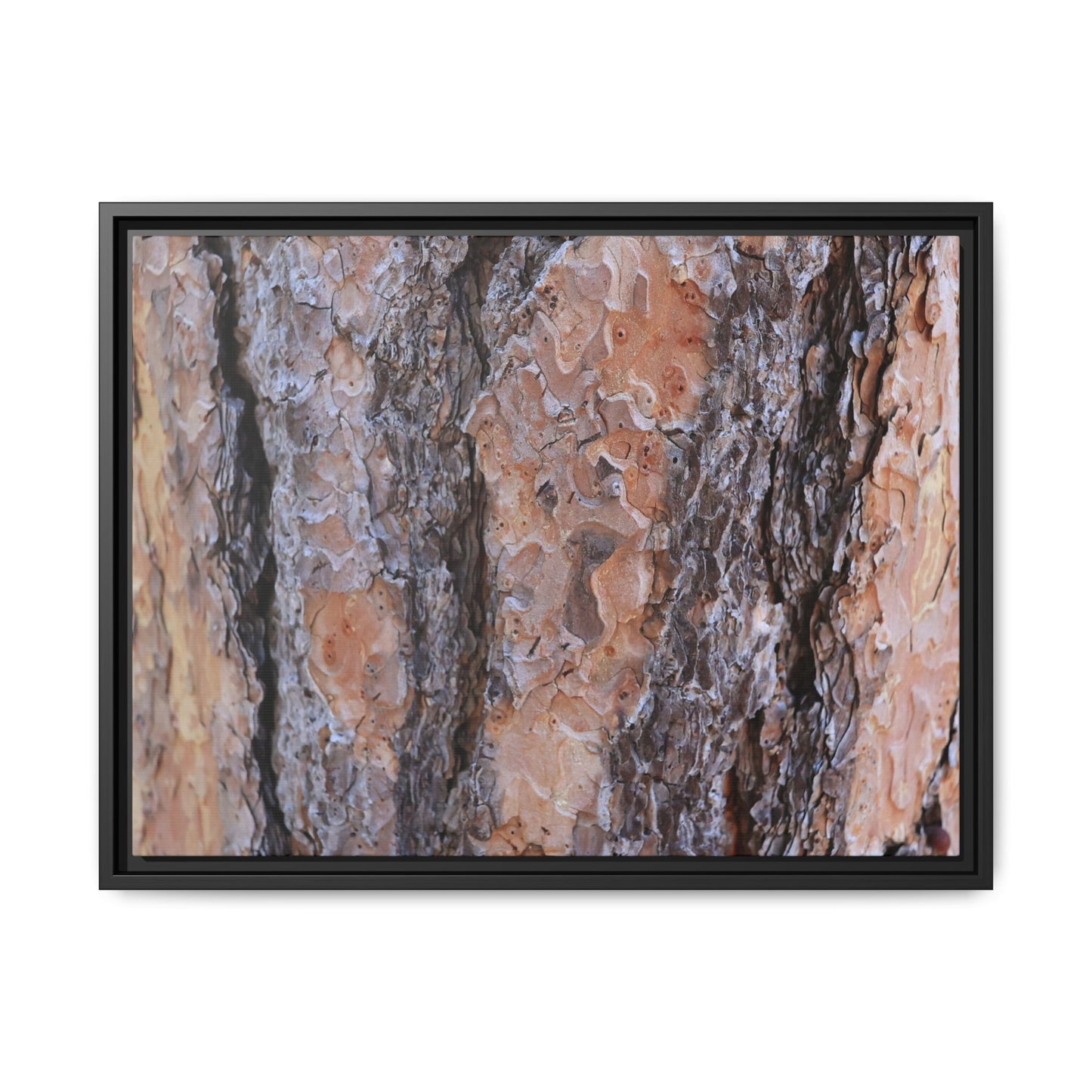 Earthy Embrace - Unique Stretched Canvas Wall Art