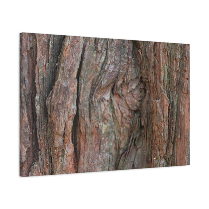 Rustic Embrace - Unique Frameless Canvas Wall Art