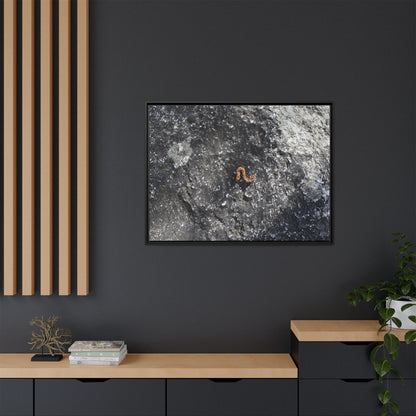 Volcanic Ash and Copper - Unique Stretched Canvas Wall Art