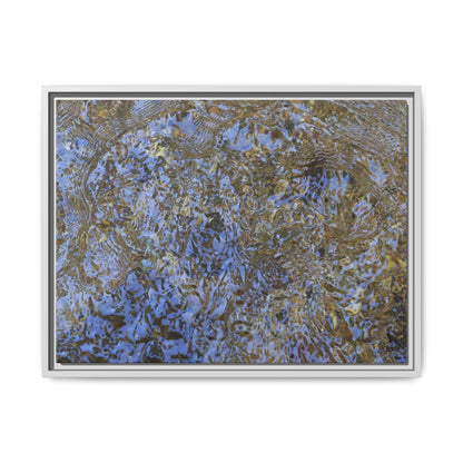 Aquatic Reflections - Unique Stretched Canvas Wall Art