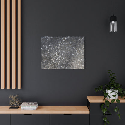 Cosmic Dust Fragments - Unique Frameless Canvas Wall Art