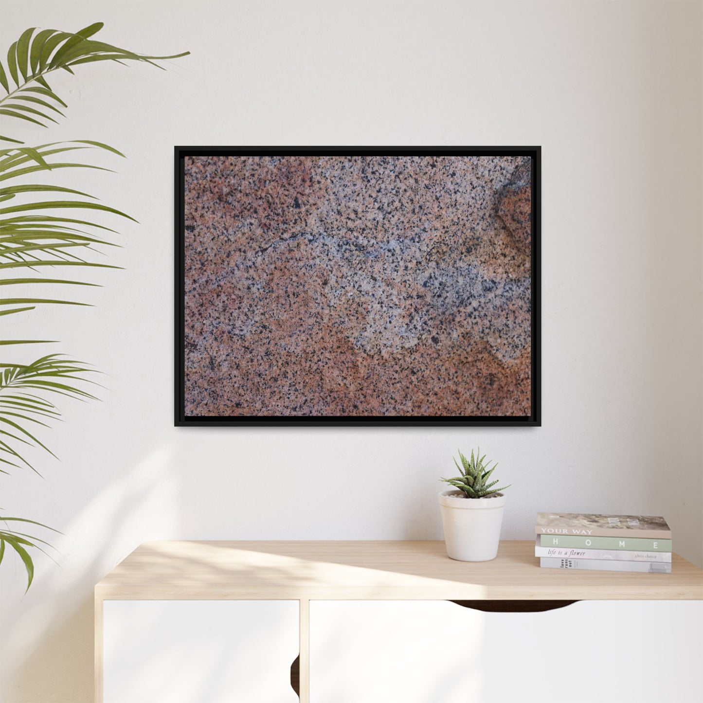 Earthen Mosaic - Unique Stretched Canvas Wall Art