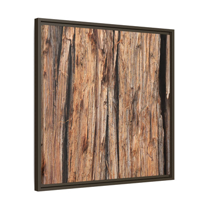 Timber Echoes - Unique Stretched Canvas Wall Art
