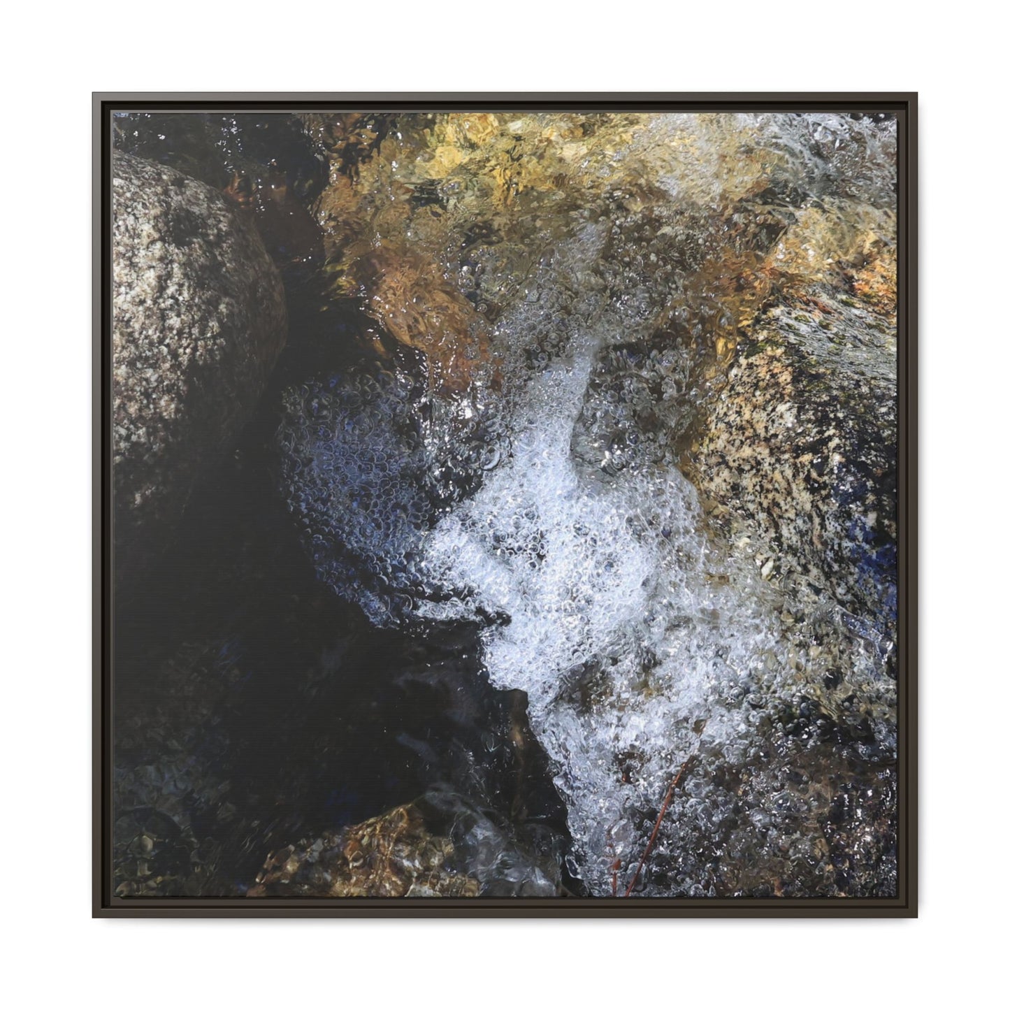 Nature's Turbulence - Unique Stretched Canvas Wall Art