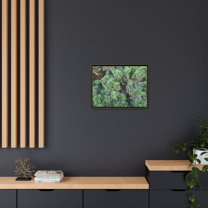 Verdant Whispers - Unique Stretched Canvas Wall Art