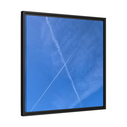 Sky Crossroads - Unique Stretched Canvas Wall Art