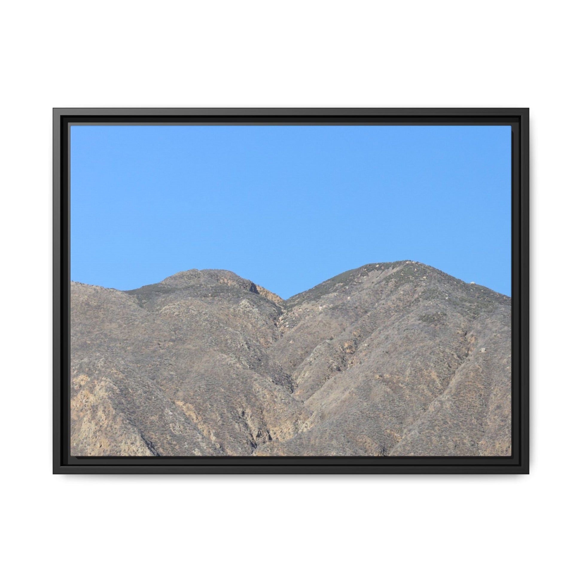 Arid Mountain Breath - Unique Stretched Canvas Wall Art - Art By Earth