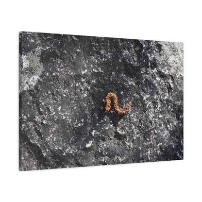 Earthen Serpent - Unique Frameless Canvas Wall Art