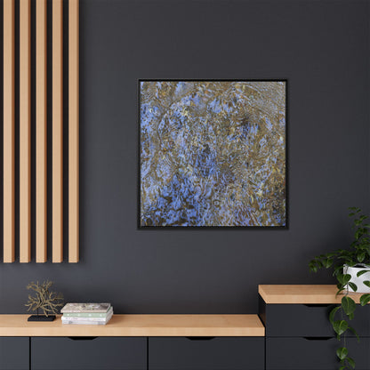 Aquatic Reflections - Unique Stretched Canvas Wall Art